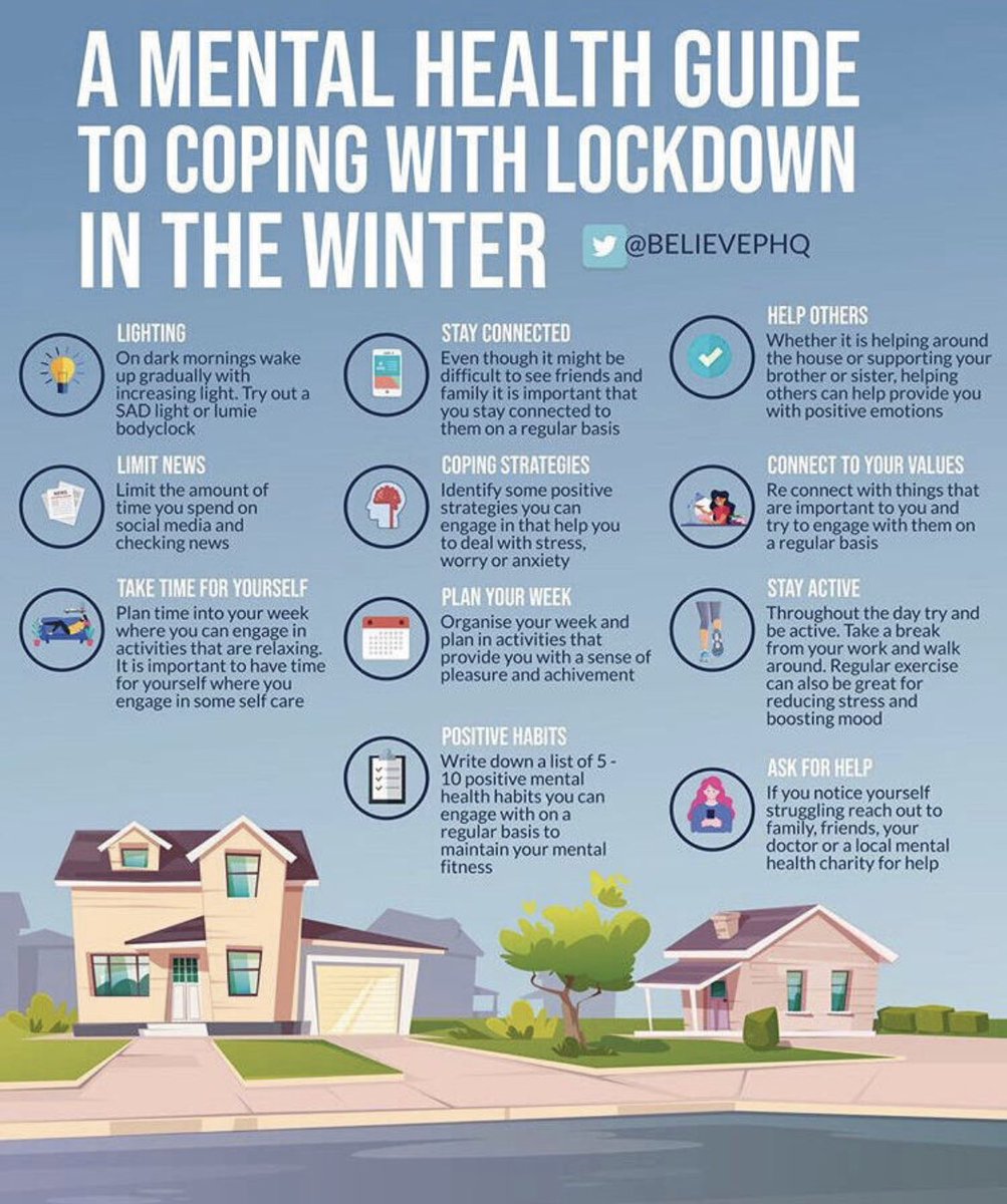 WarrenODonovan's tweet photo. Another lockdown but this time in winter - we can do this if we stick to the guidance and support each other.  

If you find yourself struggling then there is lots you can do, networks you can join and people you can talk/link in with ☎️ https://t.co/zH5mNPImwt