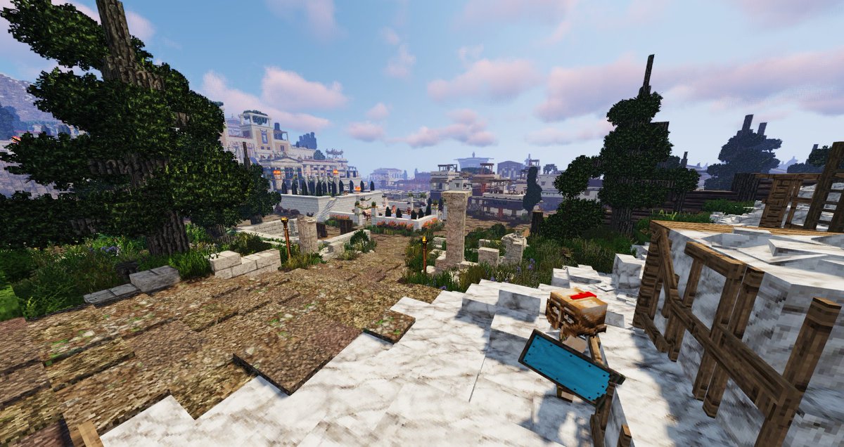 SirAxart's tweet image. The stone &amp;amp; marble quarry of an ancient Greek citystate I'm working on. More pictures coming soon! 👀