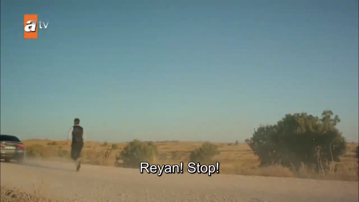 all firat’s been doing for the past hours is run aksjksksks  #Hercai