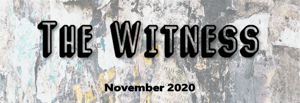 WUMYgroup's tweet photo. November 2020 edition of The Witness https://t.co/VWXCnP9ss2 https://t.co/M9XhXkz2IM
