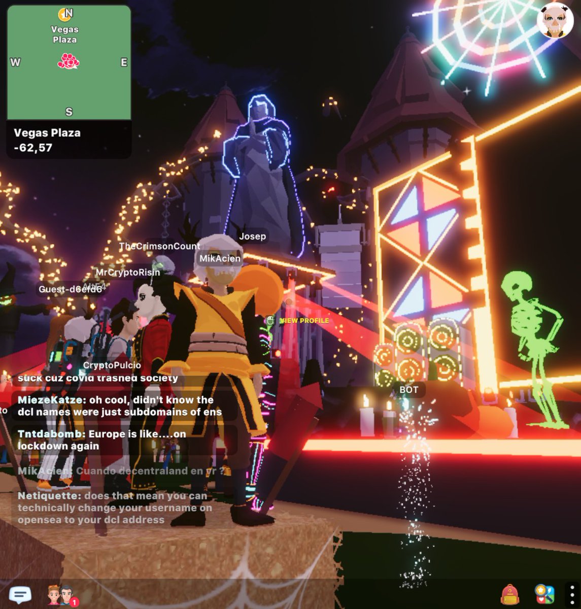 MrCartographer_'s tweet photo. Front row with #DCMythicMeta and entry #2
@dapp_craft #Decentraland #MANA $MANA https://t.co/5itiPz2I8Y