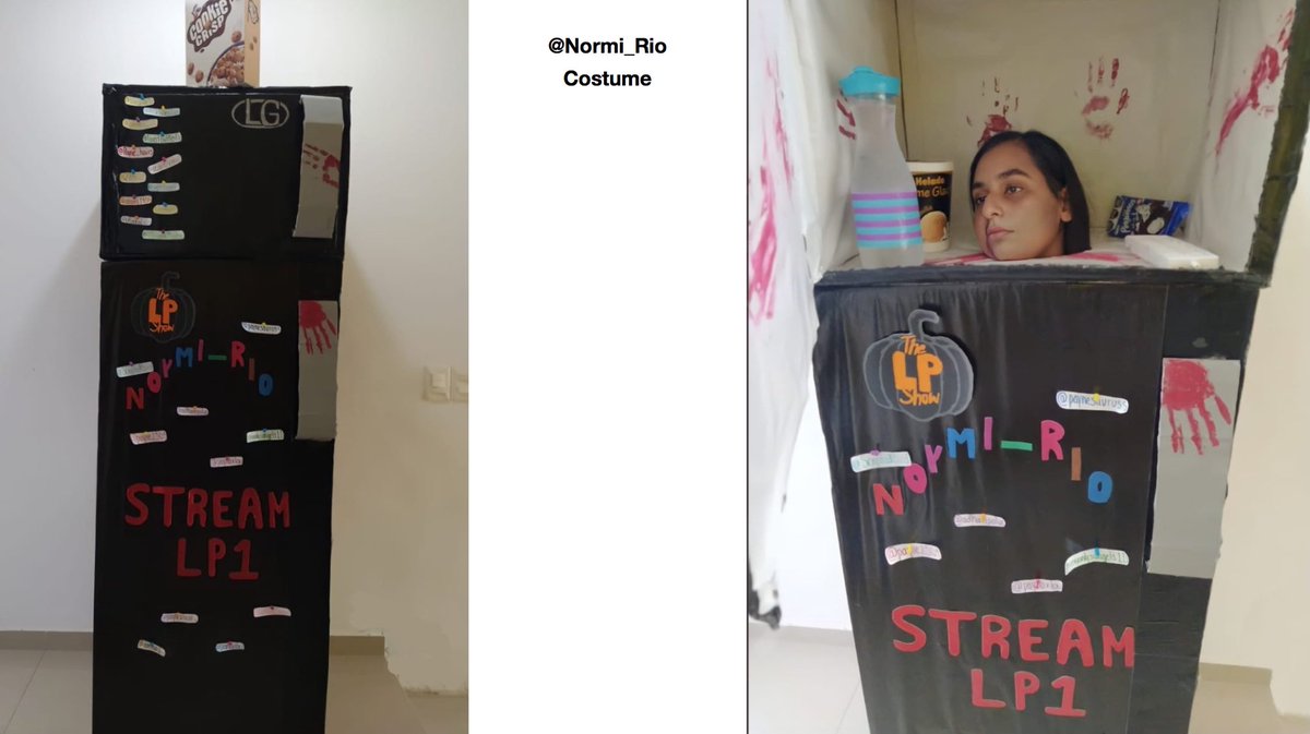 LiamPaynePT's tweet image. Votem no vosso disfarce favorito #LPMakeUpComp
1. Escolha do Liam 
2. Escolha da Abby