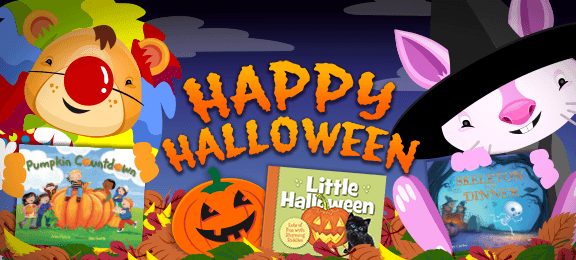 ReadingIQ's tweet photo. Happy Halloween! Enjoy some cute spooky books with your little goblins and ghouls, accessible from the Halloween banner on our home page! Have fun and stay safe! https://t.co/VVjMKiMnYX