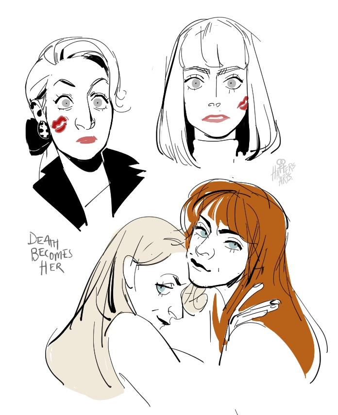 hattersarts's tweet photo. death becomes her! https://t.co/kVll4NoPf0