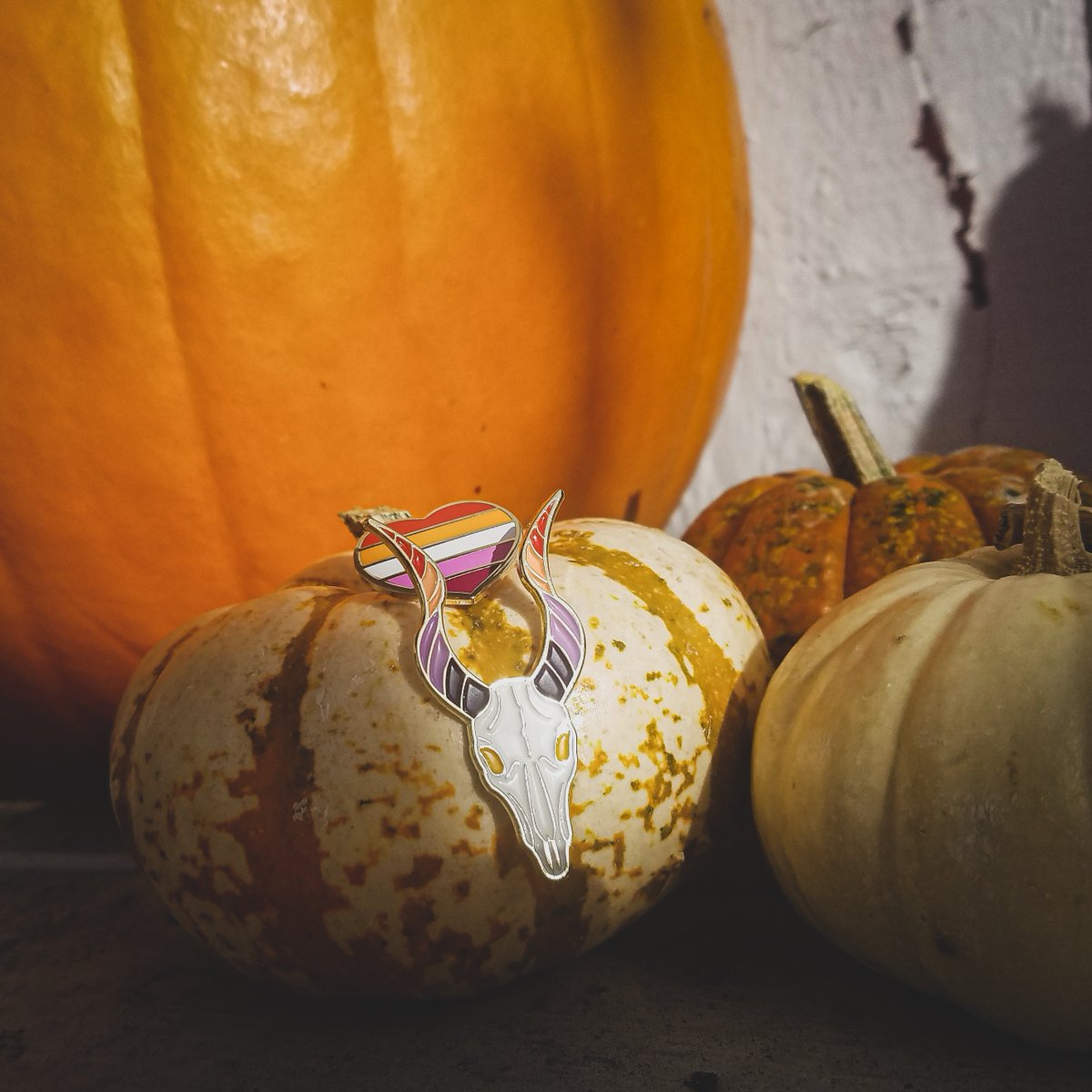 shopsapphia's tweet photo. #HappyHalloween2020 from me and my 2 lil pins! This is my favorite time of the year and hopefully in a year's time, Sapphia will have grown to be able to do seasonal merch as well. Imagine all the sapphic halloween possibilities?! 🎃💕

Stay safe and happy spooks~ 🦇 https://t.co/jmWwOqIf6l