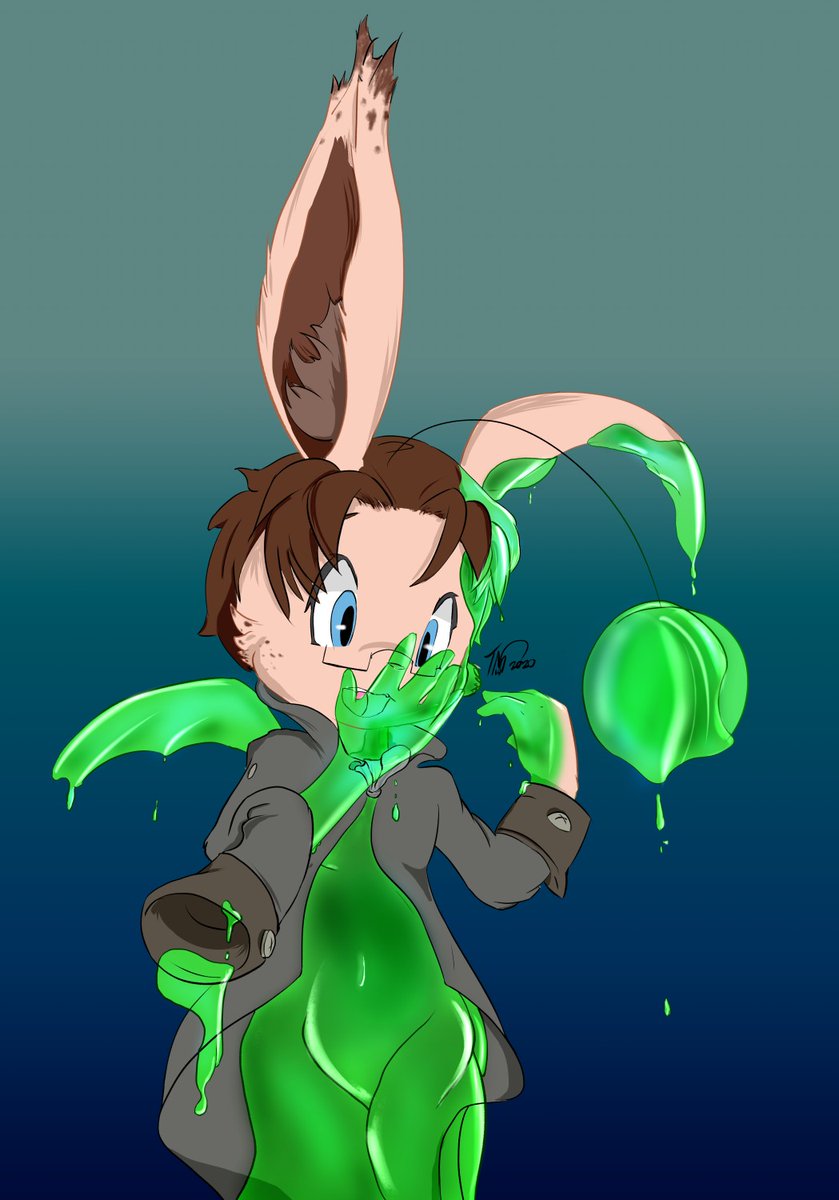 Everyone's getting into fun outfits today.   Meanwhile I get into a potion accident...