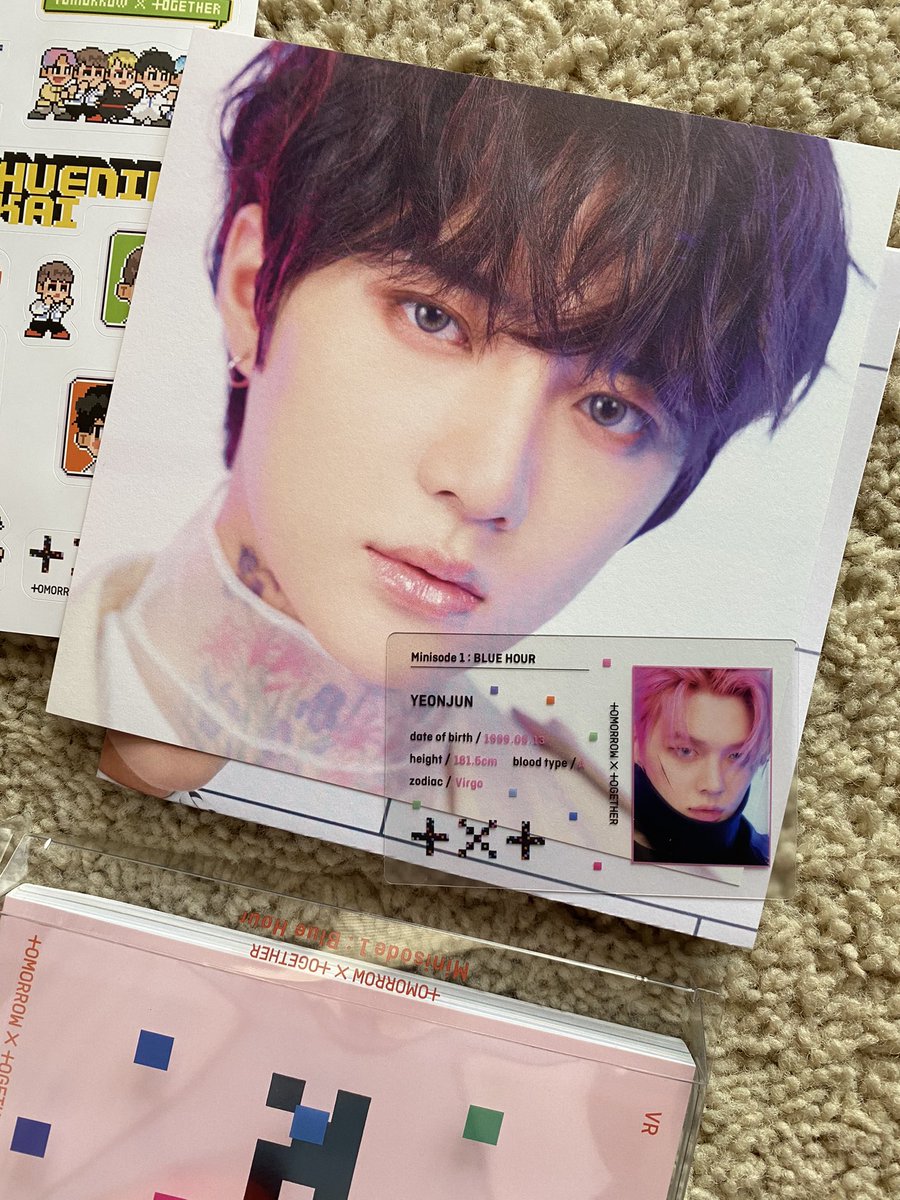 nishidoodle's tweet photo. Got my album!! And pulled beomjun 💓💓 #BlueHour_VR #TXT_BlueHour #bluehour @TXT_members @TXT_bighit https://t.co/G4qNLN7TTq