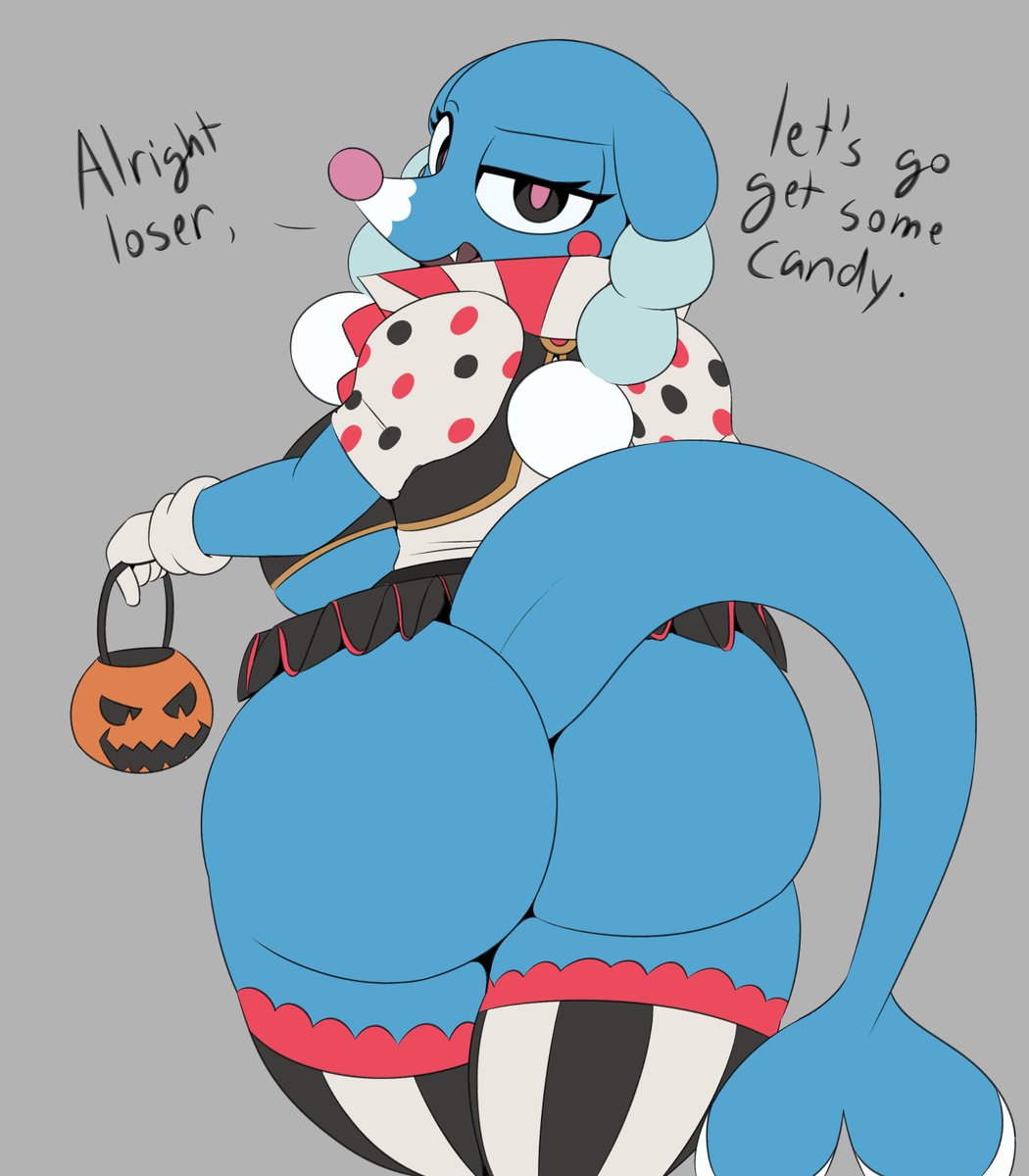 Miso_Souperstar's tweet photo. Jaycee and Tofu getting some humps in before the adult trick-or-treaters arrive- and they're here!

Also a Brionne pic I didn't get to finish. https://t.co/96Hx1MaNlz