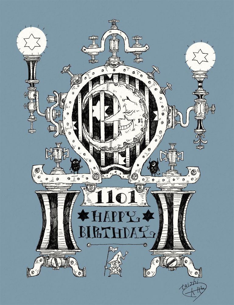 11/1生まれの方、お誕生日おめでとうございます。
11月1日生まれの方に届くと嬉しいです。

信じられませんがもう11月なんです。
いつもより素敵な一日となりますように。

#誕生日 #happybirthday #11月1日 #ボールペン画 #イラスト #11月 