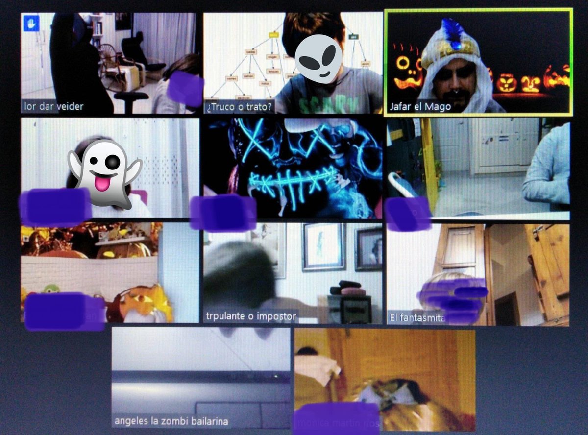Halloween virtual??? Pues si! Divertidisimo, actividad EXTRAordinaria para nuestros alumnos de los programas de Centro CADIS. Felicidades  a los niños, niñas y nuestras profes... las encontráis??