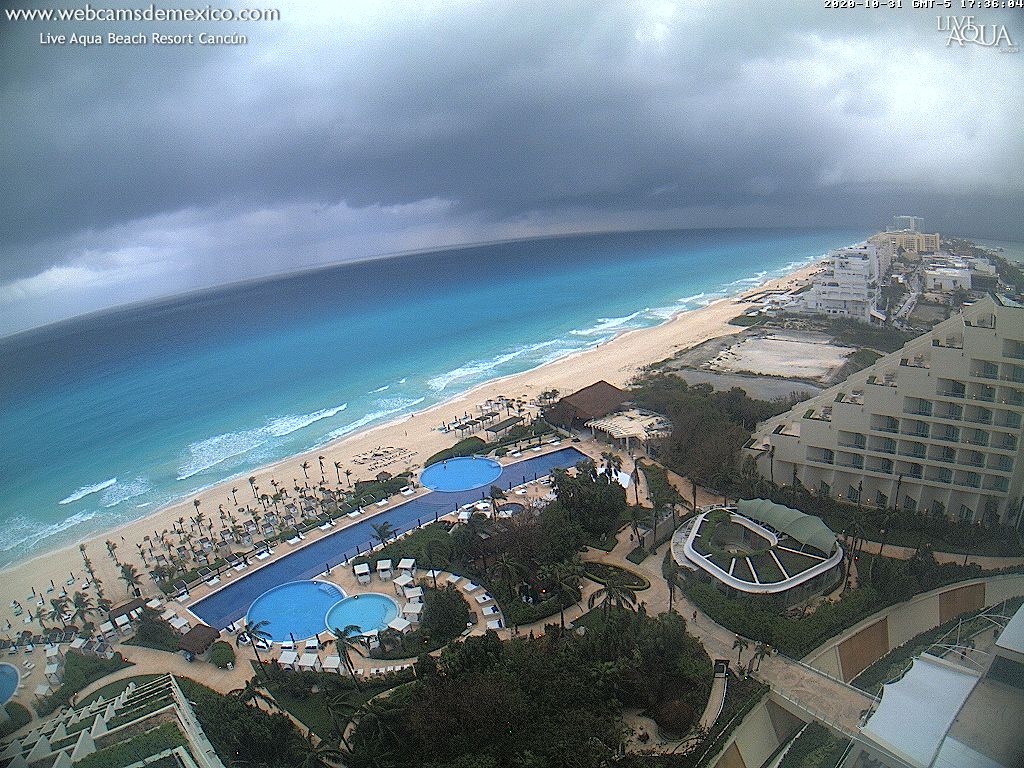 webcamsdemexico's tweet image. Así las cosas esta tarde en #Cancún, #QuintanaRoo.

Webcam #EnVivo las 24 horas 👇
webcamsdemexico.com/webcam-cancun-…
Vista hacia el sur desde @liveaqua.