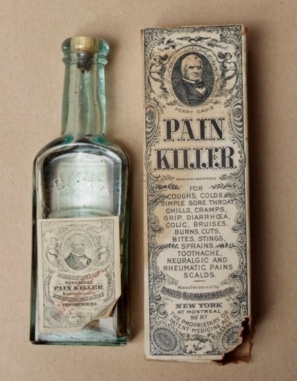 BlackCreekNews's tweet image. What do you think was the main ingredient in these medicine bottles that was used to treat all ailments in the 19th century? #mysteryobjects
