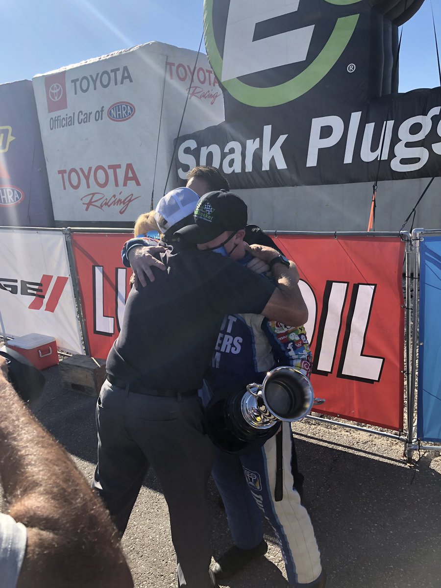 TonyFayPR's tweet photo. Congrats to @thejustinashley on winning @nhra Rookie of the Year. You did it all your rookie season: Race Win. Best Reaction Time in TF. Top Ten Finish. Your future is very bright! Congrats from @tonyfaypr 🎉👏✨ https://t.co/Uhe0IorfZJ