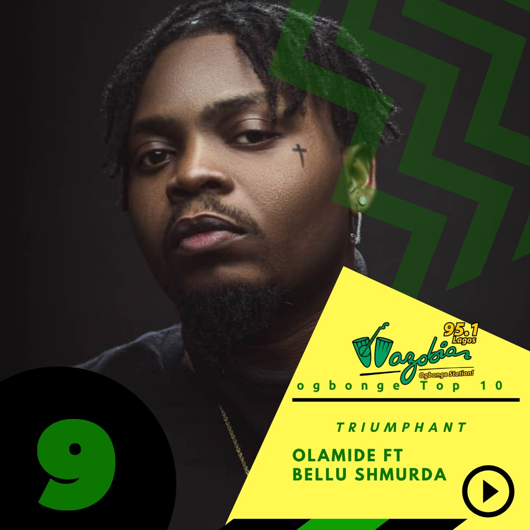 Wazobia_FM's tweet photo. Dis Nah #satideparipaSHOW with 
@TUALEBABA1

 #WAZOBIAFMTOPTEN #Num9 Triumphant @Olamide ft @fineboybella

#satideparipaSHOW #SatideParipa https://t.co/L0bnfrvpVZ