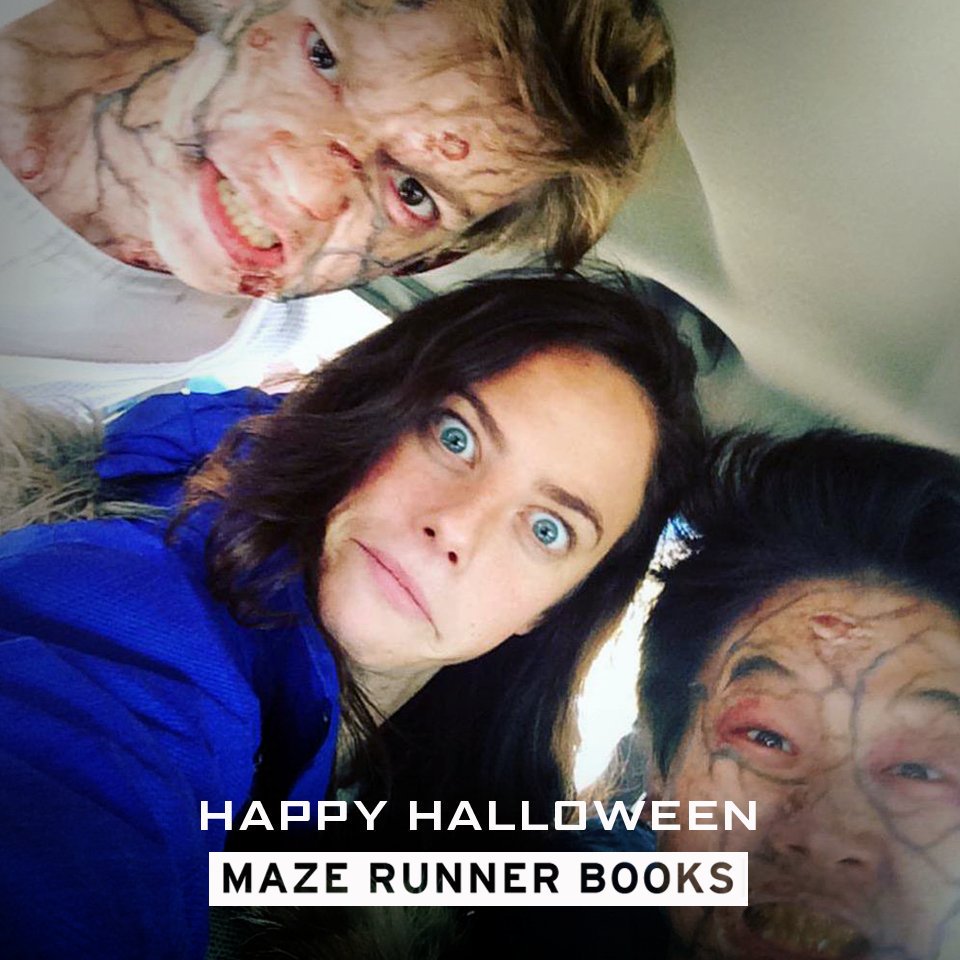 MazeRunnerBooks's tweet photo. Happy #MazeRunner #Halloween #Gladers! https://t.co/ake5XbzfZg