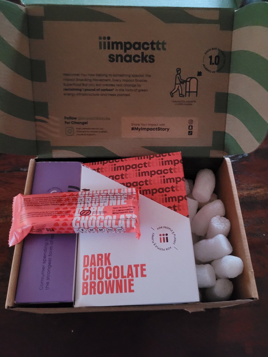 bcorney's tweet photo. There's nothing scarier than running out of @ImpactSnacks #sustainablesnacks https://t.co/4LXwhV4wbJ