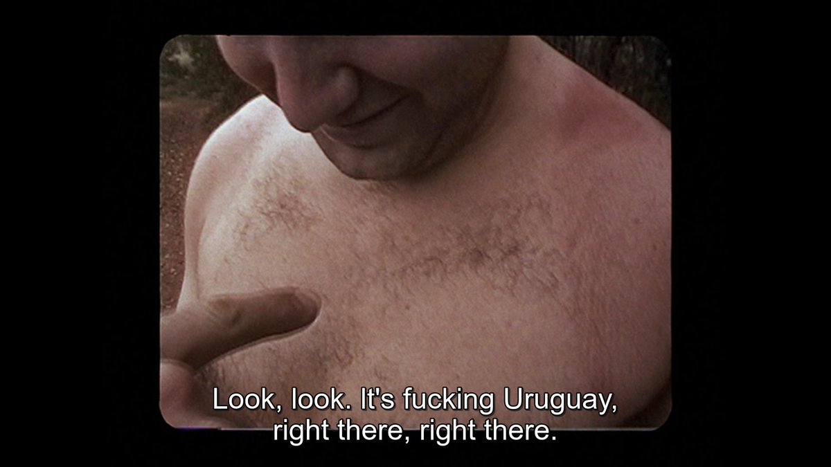 but sometimes even the sequences that deliberately Aren't Going Anywhere accidentally rhyme. like... this is begging to be read in dialogue with mary brown's description of the 'witch' as entirely hirsute. 'like a symbol' indeed