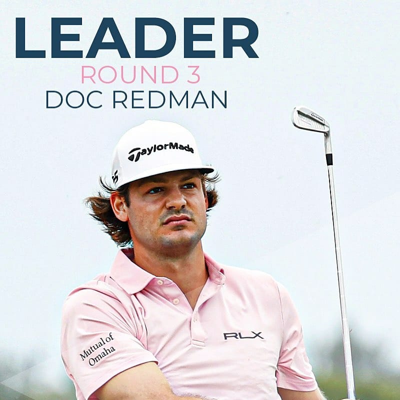 “Whoever plays the best tomorrow wins and I think I have a good chance of doing that.”

Doc Redman is chasing his first PGA TOUR victory.

<a href="/Bermuda_Champ/">Butterfield Bermuda Championship</a>
#BermudaChampionship #LiveUnderPar #PGATOUR  #PortRoyalGolfCourse