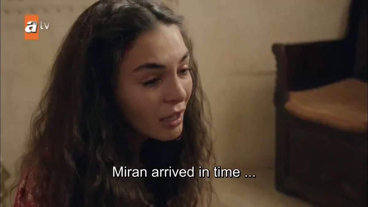 miran always arrived in time he always saved her he never let her fall alone i’m sobbing in a dark corner  #Hercai  #ReyMir