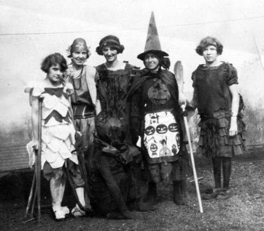 In addition, Halloween parties, costumes, and “trick or treating” that make up Halloween festivities today in America and Great Britain, did not actually become the norm until the 1930s.