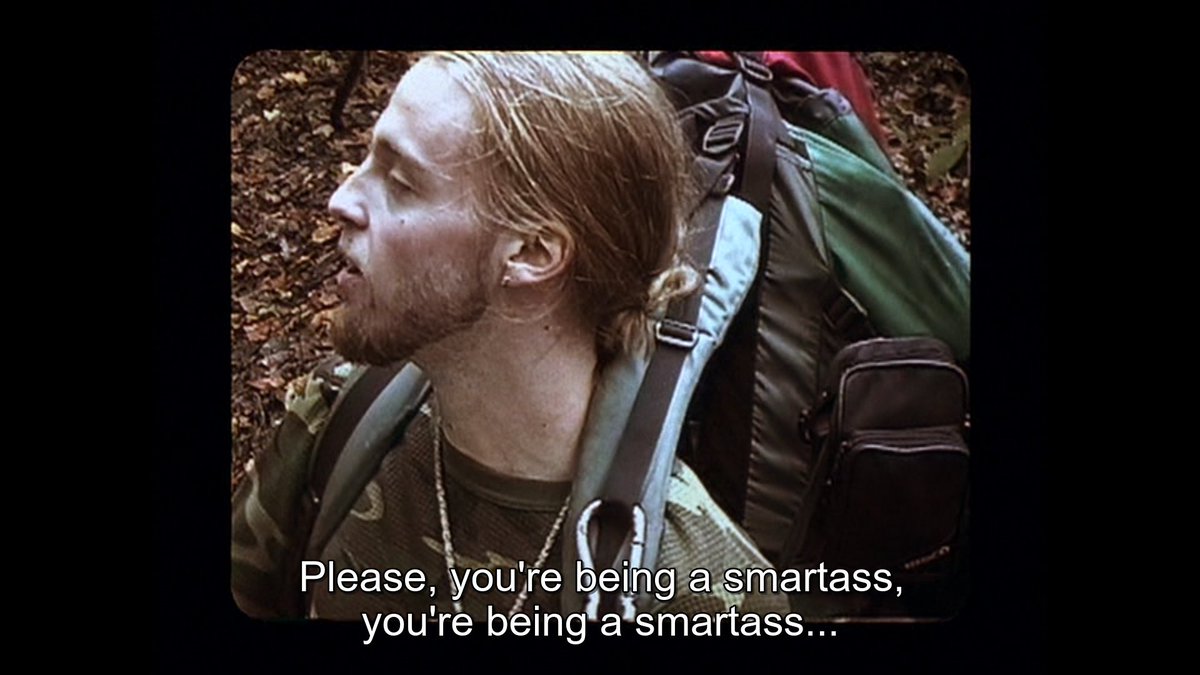 josh plays peacemaker here but according to heather mike was much more of a mediator & calming influence, 'the sweetest guy you could possibly meet'