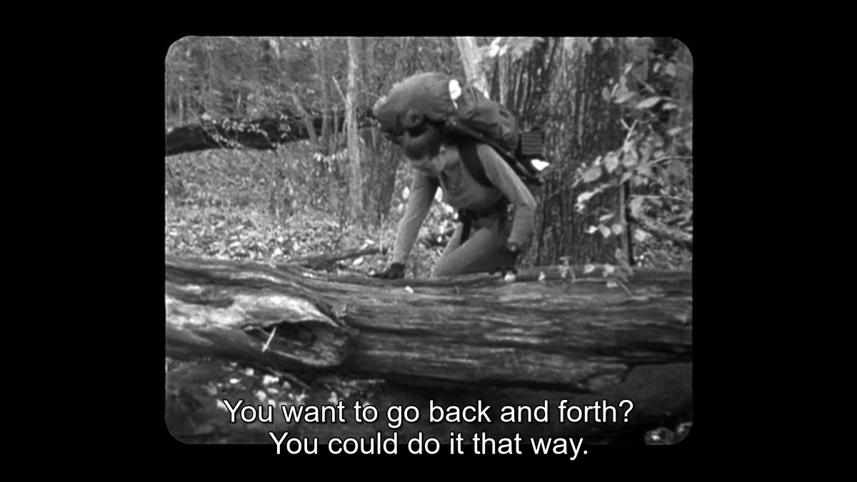 this is i think the first time people really recognise the mismatch between heather's voice and image—maybe because the conversation's been proceeding for so long plausibly under more conventional editing that it's a shock to pan to heather and see oh. she's not talking. hmm.