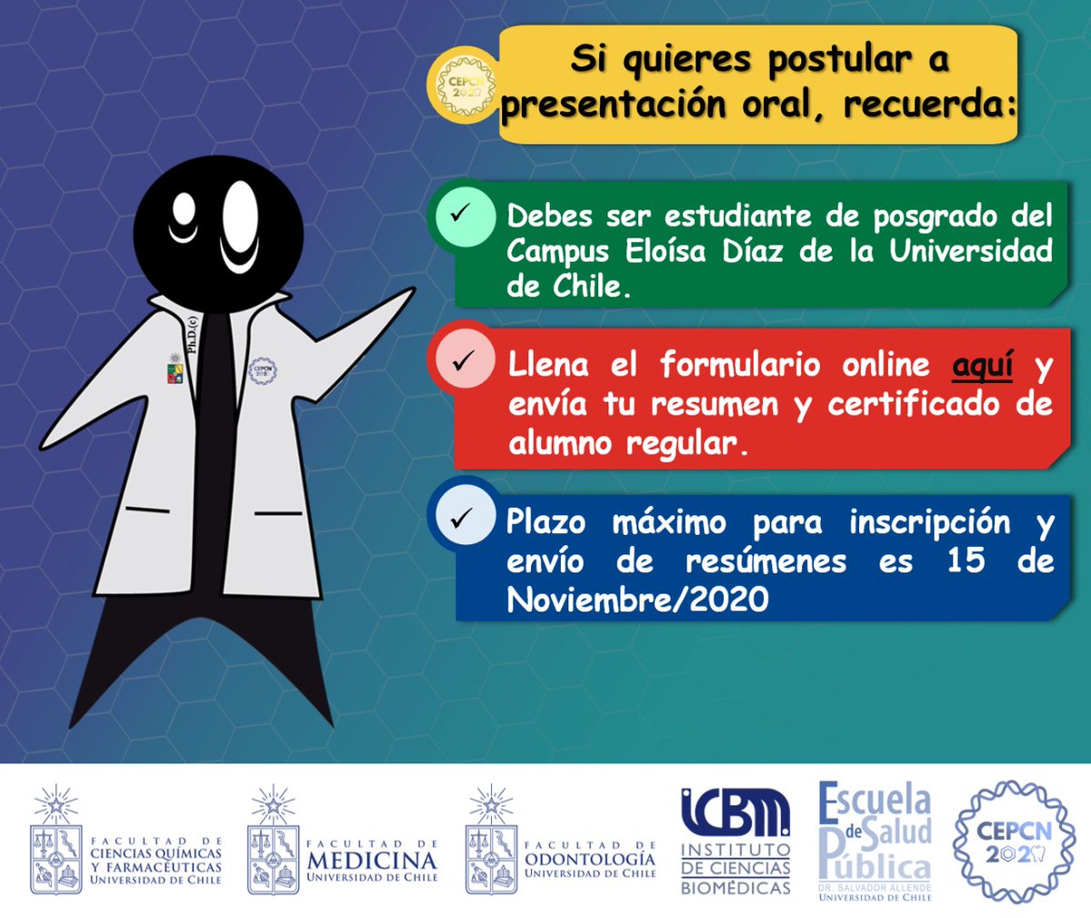 Congreso Postgrado CEPCN 2020 tweet media