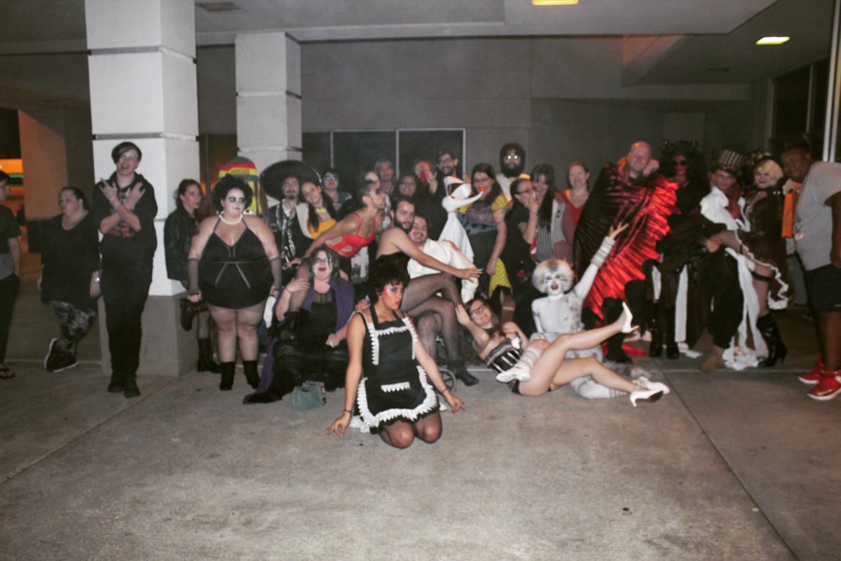 RHPS_webster's tweet photo. Happy Halloween everyone! Really missing our Rocky family and the fun we used to have on show nights. Tonight would have been our Halloween show
When we have news about returning to the stage, we’ll let y’all know ❤️
#RockyHorrorPictureShow #houston #htx #webstertx #theatre https://t.co/3UbkBhlQ4k