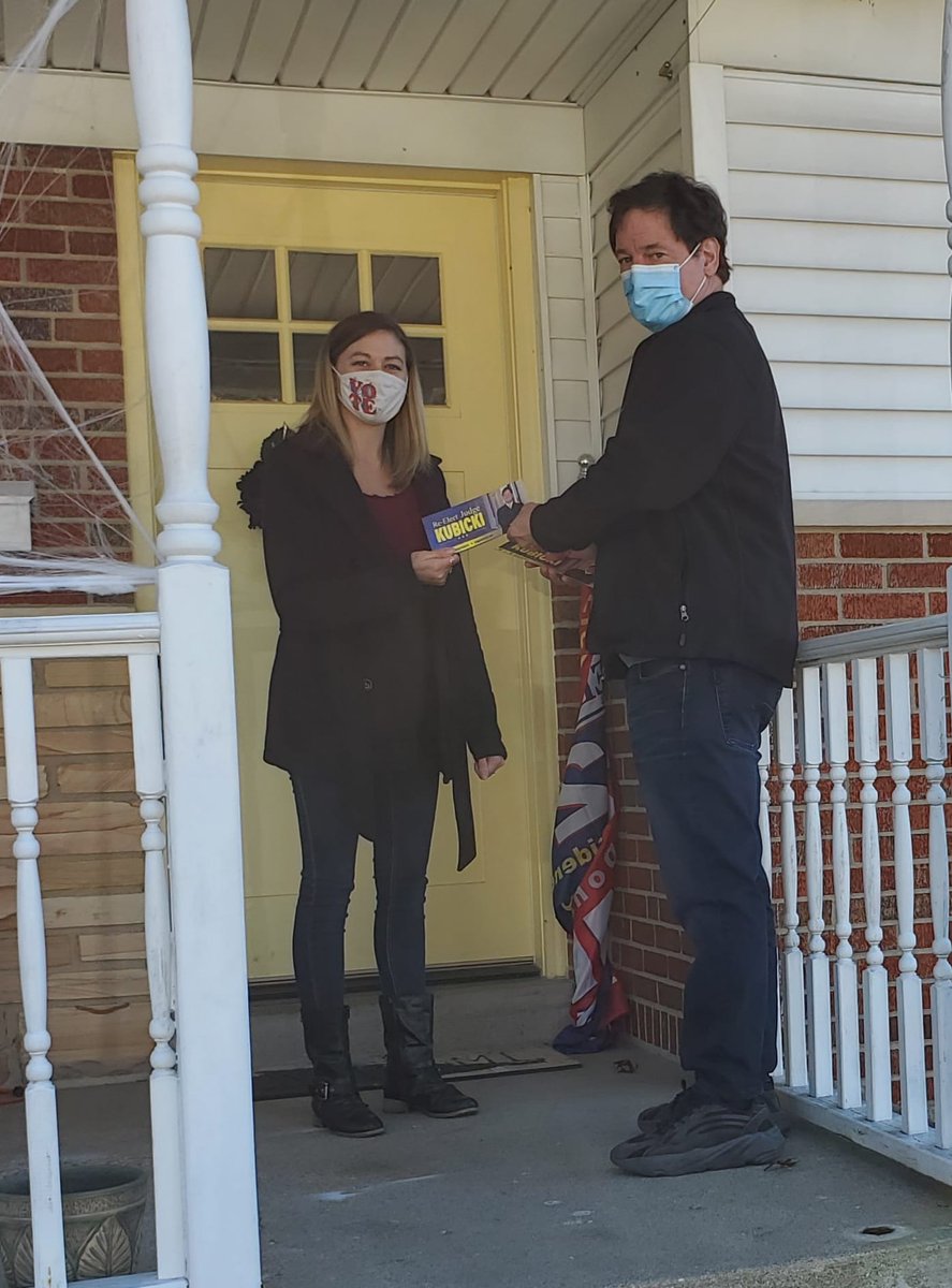 It was a beautiful day to be out meeting voters.  Grateful for all the support!!  #ExperienceYouCanCountOn #KeepGoodJudges #VoteForKubicki