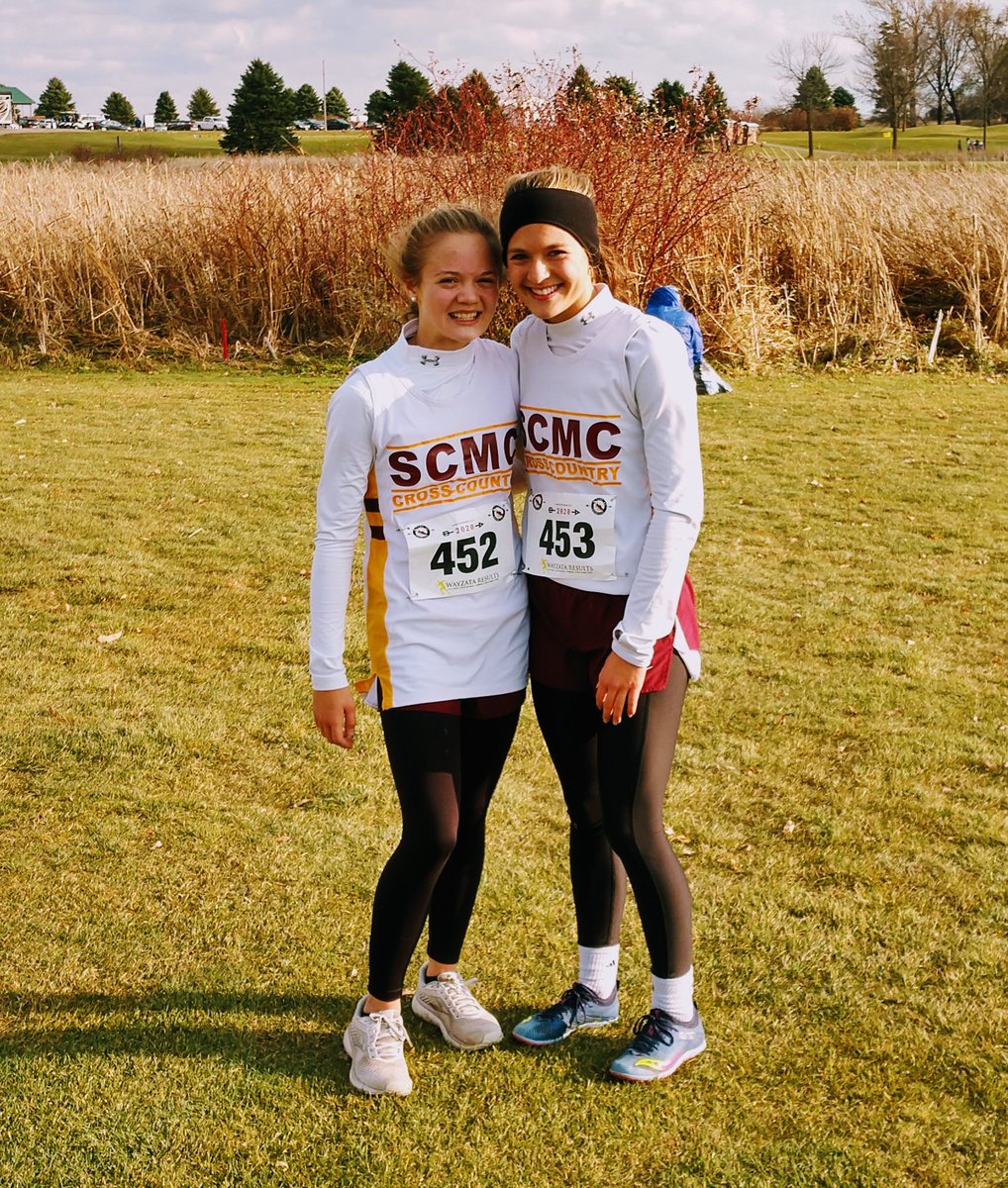 SCMTigerXC's tweet photo. Congratulations to Lilly &amp; Emmie McCone who competed in the TCRC Showcase Meet of state Qualifiers today! Lilly placed 46th &amp; Emmie 51st in a field of nearly 100 of the top runners in Class A! 🏃🏻‍♀️💯��� @TigerActivities https://t.co/CtVeRPXr0x