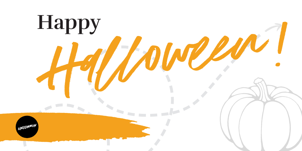 Uncommon_Giving's tweet photo. Happy Halloween! How can you use your #time, #talent, #treasure, #testimony and #thanks to give more than just candy this year? 🍭🎃
#AwakenGenerosity #DoGoodDifferently #UncommonGiving https://t.co/ojEP6QfRAn