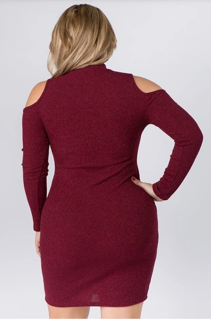 WorldMate's tweet photo. Embellished Solid Rib Knit Cold Shoulder Long Sleeve Dress @fashionmateworld  . . . . #shopFashionMateWorld#shopFashionMateWorldPlus
-size😘 https://t.co/uF4XzaRTkh