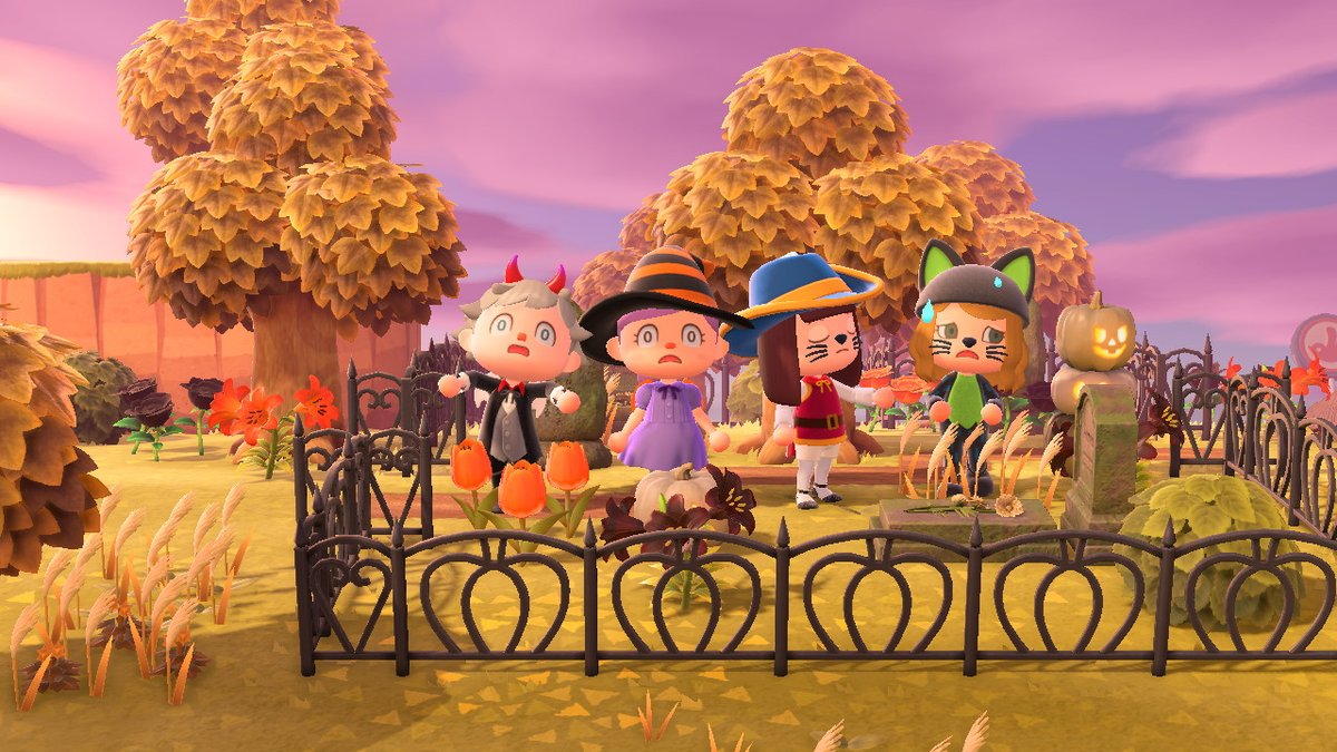 Ritalinia's tweet photo. Well, I had a blast! 
#AnimalCrossing #ACNH #NintendoSwitch #ACNHHalloween #AnimalCrossingNewHorizons https://t.co/BIU7rPFB4K