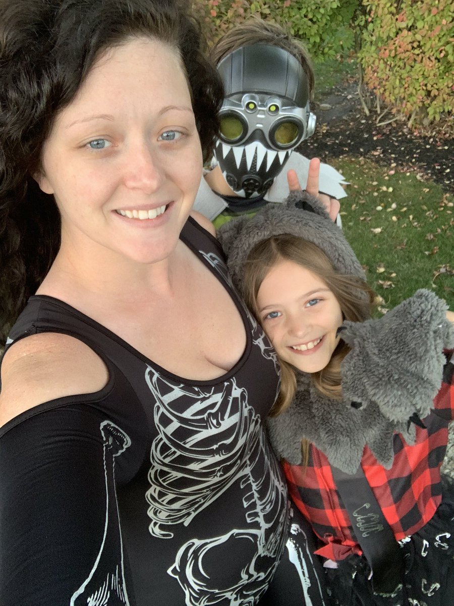 BKnollRetail's tweet photo. In lieu of trick or treating we decided to do a little get together with my nephews. All the kids had a blast & it was a great time! We all dressed up like we usually do #2020Changes #Covid https://t.co/Oh8X1vbW5O