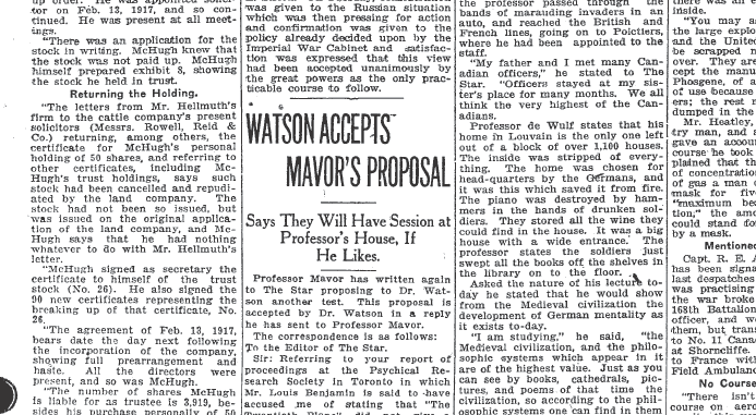 19. At first Dr. Watson and Benjamin refused, even provided quotes from the spirits arguing that they would have to decline the challenge.But in the end, they did agree.
