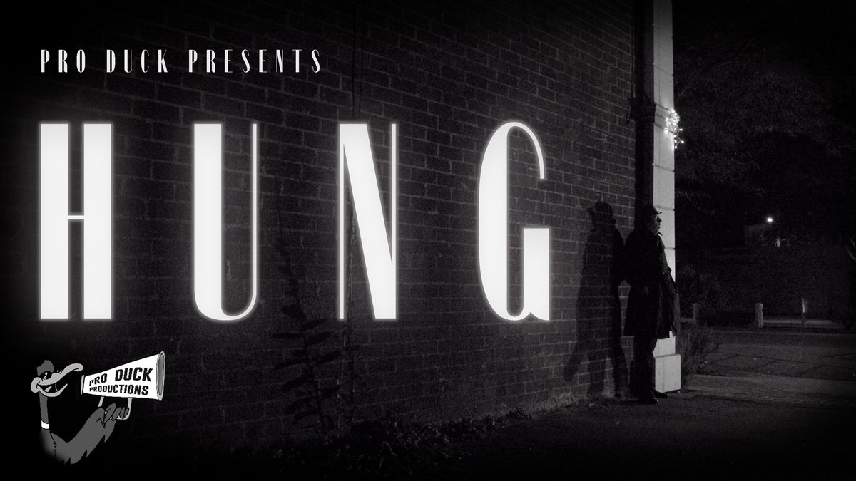 foxwingxx's tweet photo. Happy Halloween! As a Halloween gift from us to you, Pro Duck Productions presents Hung. A film noir satire about the struggles of a young man living in a world that can’t accept him the way he is. Watch our film, check out our website, have a drink, and have a laugh. #DUCKTIME https://t.co/OztTWszOfI