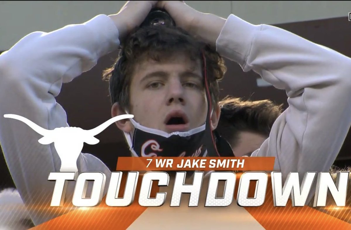 trevatchley's tweet photo. All #OSU fans currently 😂 #texasvsOSU #Longhorns #CollegeFootball #Texasfootball https://t.co/fi2yh4pQ5q