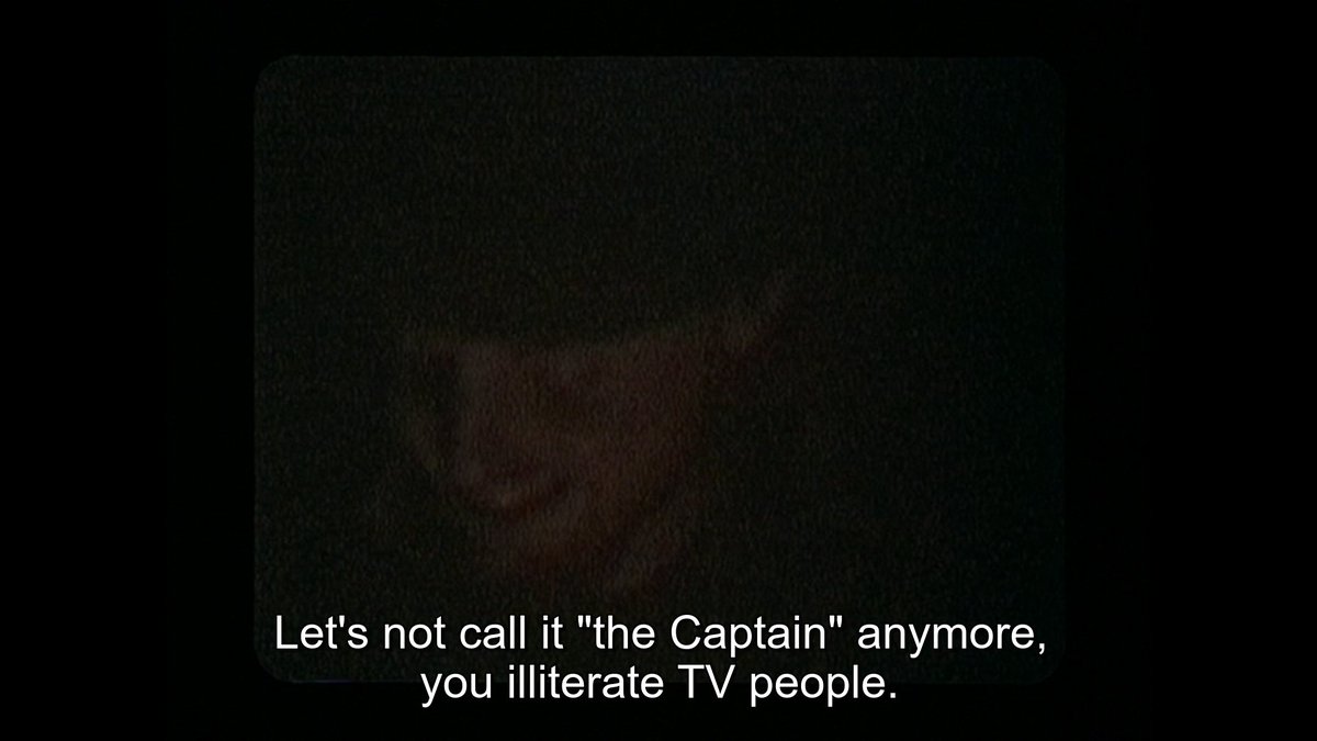 love this interaction & the very silly object of pedantry but also LOOK at how much these faces haunt the frame. it's so beautiful