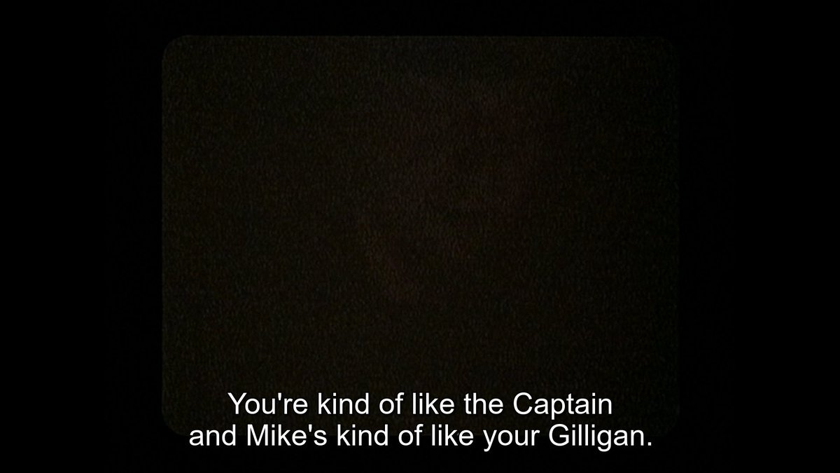 love this interaction & the very silly object of pedantry but also LOOK at how much these faces haunt the frame. it's so beautiful