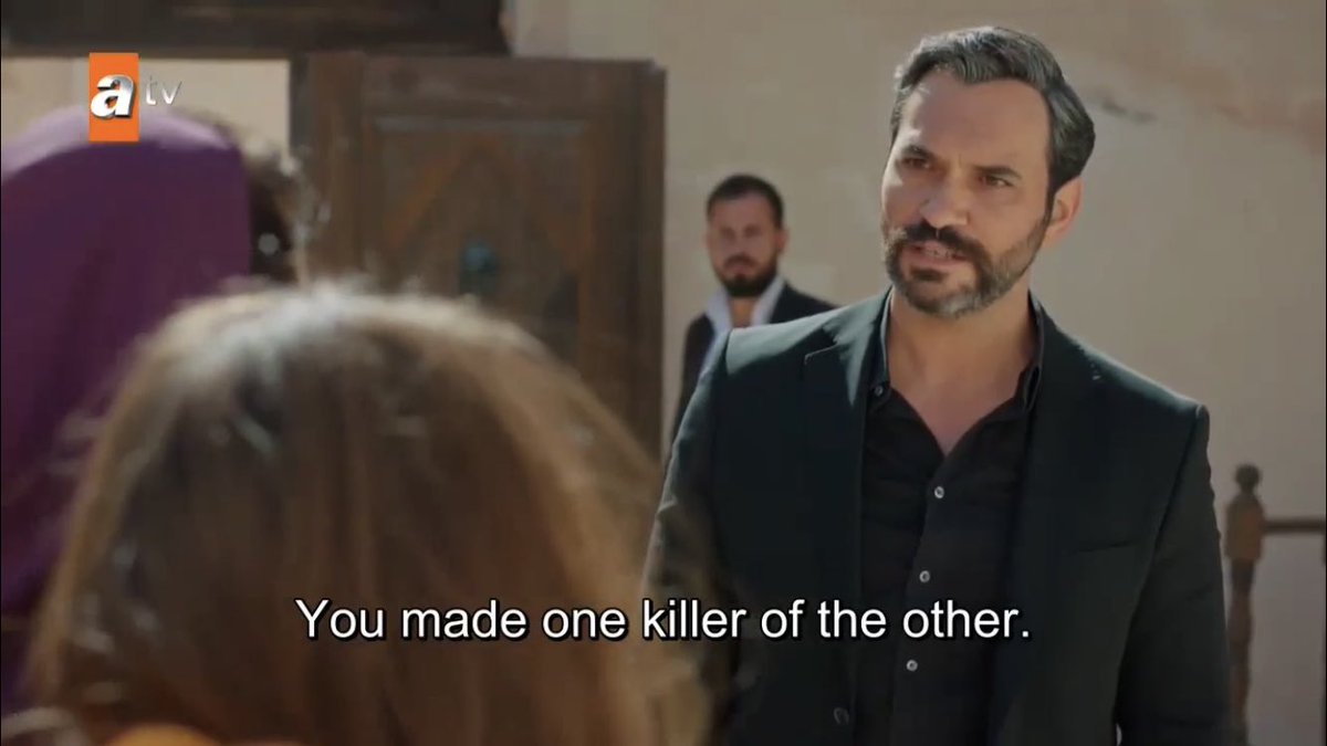 getting miran killed by one of his relatives was her goal, she just didn’t count that it would be gönül  #Hercai