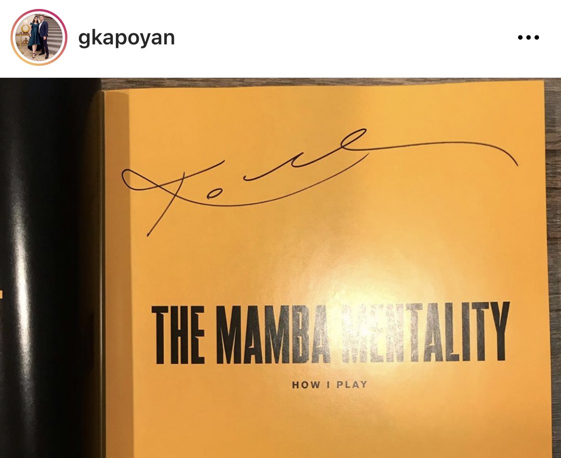 ArmeniaFund's tweet photo. One of our supporters is parting ways with his SIGNED copy of Kobe’s book for a great cause! Details: https://t.co/6JrPLjY24A

RT and help him collect lots of donations! #MambaMentality #KobeBryant #LakerNation @gkoshhh https://t.co/8zcksSeZ7w