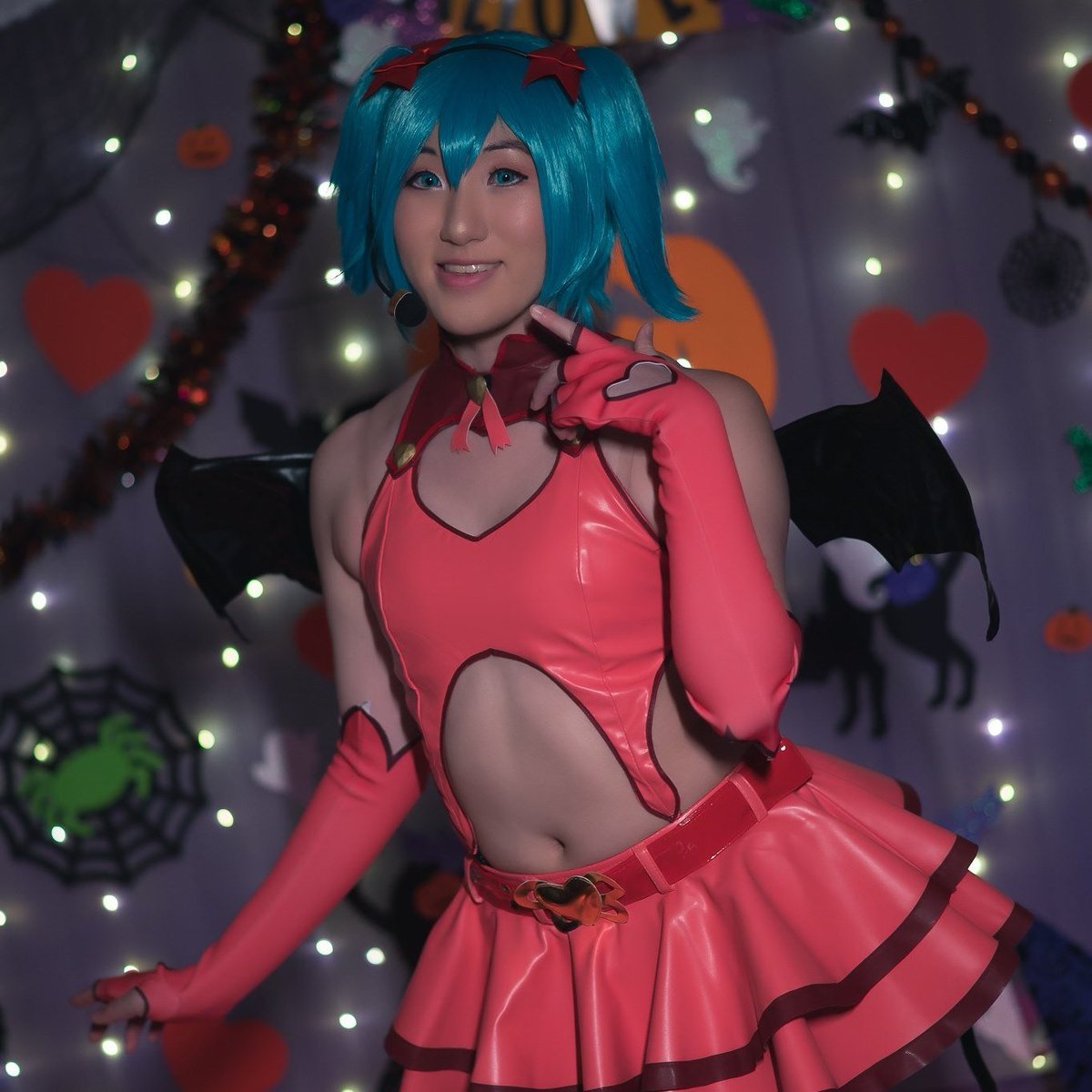 chromastars's tweet photo. Happy Halloween, everyone!!! 👻🎃 We hope you all have a wonderful, safe, and SPOOKY day! Please check out our very own Prism Pink Phoenix (Zeylia Wing Cosplay) dancing to Debikyu (Serizawa Yu) in Heart Hunter Miku! 🤩 

https://t.co/fnXZfcHJne https://t.co/0Ie4c0nyTm