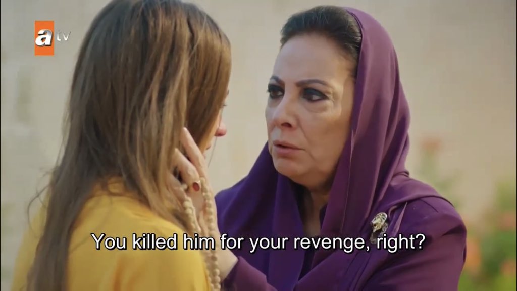you made her a killer azize YOU  #Hercai