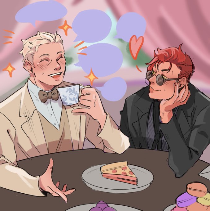 #GoodOmensFanArt #ineffablehusbands 