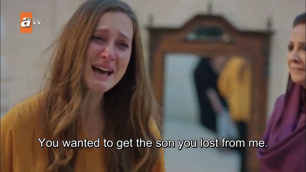 i just feel so bad for her. like i’ll never excuse all the shit that she did, but she’s just so damaged. azize and sultan ruined her and i’m glad she’s going off at them  #Hercai