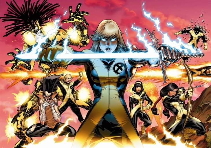 DeconstructVS's tweet photo. Magik
Card Number: MNB-036

Comic: New Mutants (2009). Issue 1, Full Cover Variant.
Artist: Adam Kubert
Writer: Zeb Wells

#Marvel #VSSystem2PCG #XMen #NewMutants #AdamKubert #ZebWells https://t.co/cI1vSBB4wa
