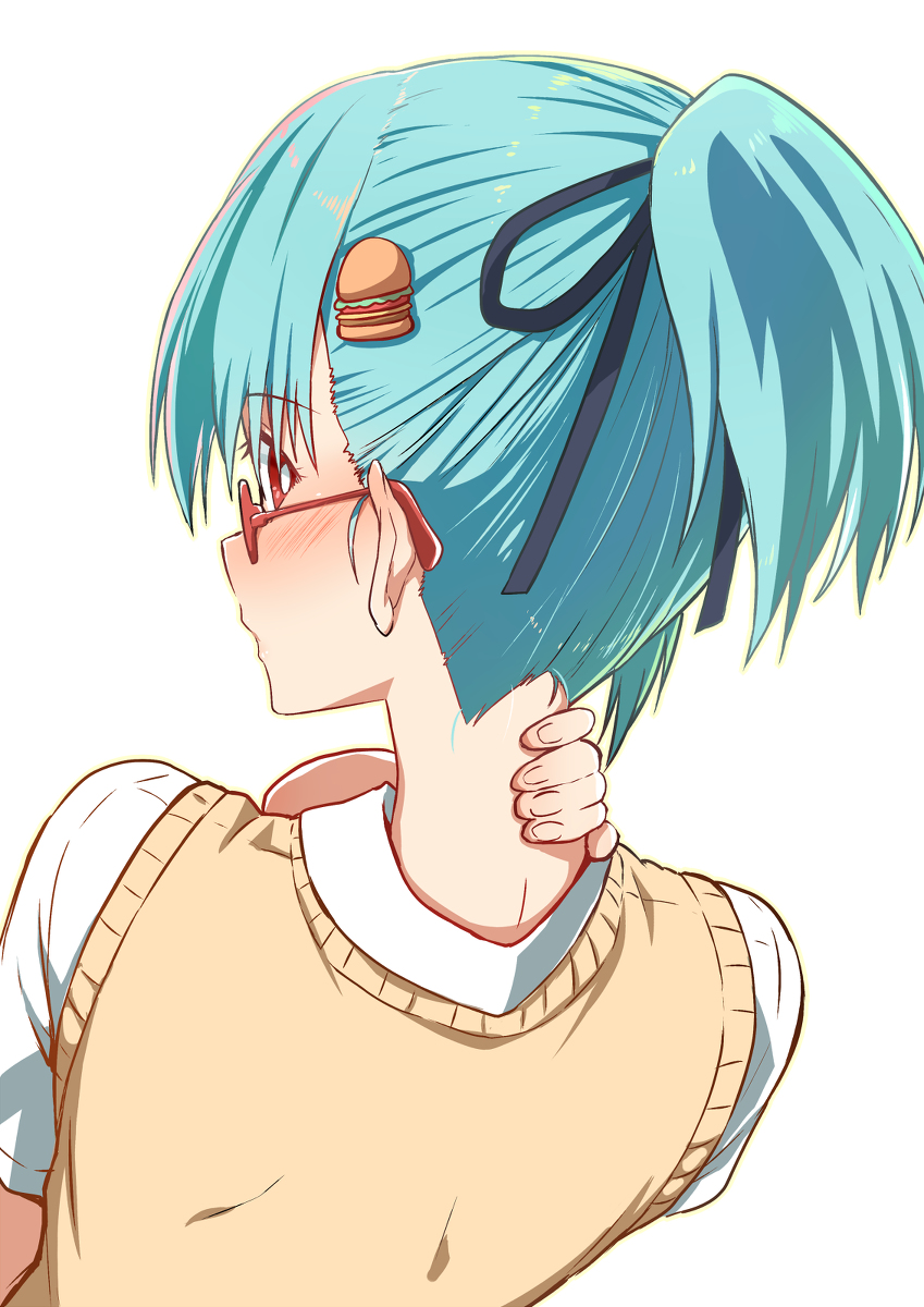 「ハンバーガーちゃん #ハンバーガーちゃん #らくがき https://t.co/」|左のイラスト