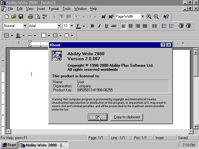 Software Spotlight: Ability

The buzzword of the mid-1980s was "office integration". Ability was a DOS based office suite that delivered on this promise. 

Read more: forum.winworldpc.com/discussion/125…