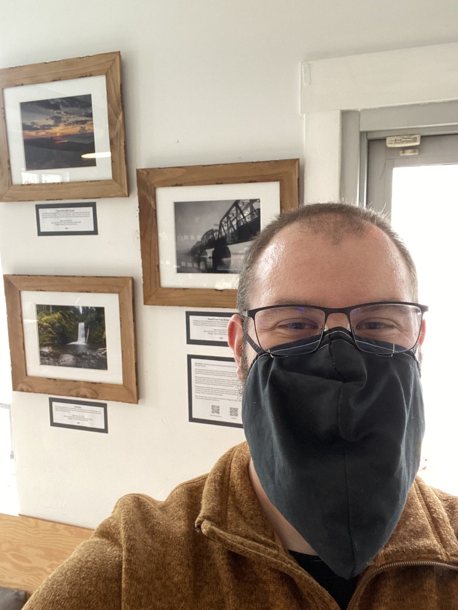 I have three prints (+more unframed prints) displayed and for sale at Ritual Coffee downtown #CityofPG until Dec. 31! Check them out!