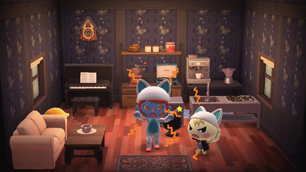 Ahrinono's tweet photo. #AnimalCrossing #ACNH #NintendoSwitch Happy Halloween! https://t.co/80zb0cYMeP